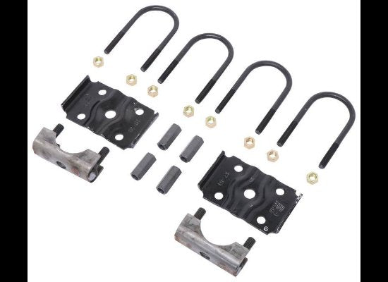 DEXTER TRAILER SPRING OVER - UNDER CONVERSION KIT - LIFT KIT FOR 2-3/8" ROUND AXLES - 1 AXLE