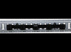 BROPHY 5 SLOT TOOL RACK FOR E-TRACK OR X-TRACK - BLACK POWDER COATED STEEL