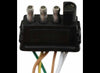 25' 4-WAY 4-FLAT TRAILER ELECTRICAL HARNESS, 4 WAY , 4 PIN , 25' GROUND CABLE