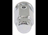 1/2"-20 LUG WHEEL CHROME NUT CLOSED END, CONICAL WHEEL NUT 1.72" TALL