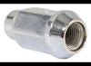 1/2"-20 LUG WHEEL CHROME NUT CLOSED END, CONICAL WHEEL NUT 1.72" TALL