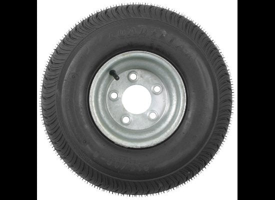 LOADSTAR 215/60-8 18.5X8.5-8 LRC 6 PLY ON 5 LUG 5X4.5 GALVANIZED WHEEL 8" BIAS
