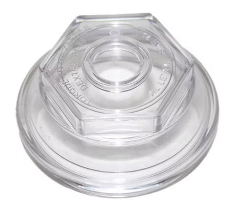 KODIAK REPLACEMENT OIL CAP, THREADED, CLEAR, 6K-8K 2.875" O.D.