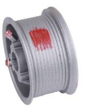 REPLACEMENT DOOR DRUM FOR DUAL RAMP SPRINGS - RIGHT SIDE , PASSENGER SIDE , CURB SIDE