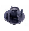 IDLER HUB - STUDS AND RACES ONLY - 4 ON 4 4X4 FOR 2K AXLES, BT8 SPINDLE, 1/2" STUDS