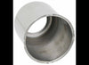LIONSHEAD TRAILER WHEEL CENTER CAP WITH SNAP IN PLUG - 3.19" PILOT - STAINLESS STEEL