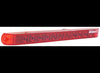 STREAMLINE LED TRAILER TAIL LIGHT STT, 11 DIODE - RED LENS 17"X1-3/8"X1"