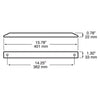 PETERSON LED TRAILER LIGHT STOP, TURN, TAIL, STT, 8 DIODE 15.78"X1.3"
