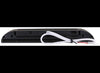 OPTI-BRITE LED STRIP LIGHT, WHITE - BLACK WEDGE BASE, 9"X1-5/8"X3/4"