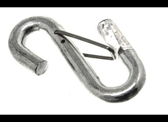 CURT S HOOK WITH SPRING LOADED SAFETY LATCH FOR SAFETY CHAIN AND CABLE - 13/32" , 3500lbs