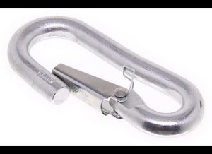 CURT HOOK WITH SPRING LOADED SAFETY LATCH FOR SAFETY CHAIN AND CABLE - 9/16" , 5000lbs