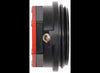 VALCRUM THREADED ALUMINUM OIL BATH OR GREASE CAP FOR 6K TO 8K AXLES - BLACK