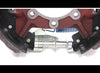 ELECTRIC BRAKE ASSEMBLY 12-1/4"X5", DEXTER 7-BOLT MOUNT, LEFT SIDE LS, 15K CAPACITY PER PAIR