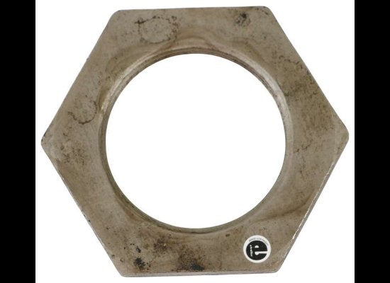 SPINDLE HEX NUT 1-3/4"-12 , LOW PROFILE FINE THREADS, FOR 10K-15K AXLES, JAM NUT
