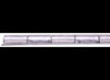 PIANO HINGE, 6' L X 3" W, 1/4" PIN DIAMETER - ALUMINUM