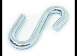 11/16" S-HOOK FOR 3/16" SAFETY CHAINS - 1,037lbs WLL