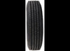 PROVIDER 215/75R17.5 RADIAL TIRE, W/ 12-1/2" WHITE DUAL WHEEL, 8X275MM - LRH 16 PLY