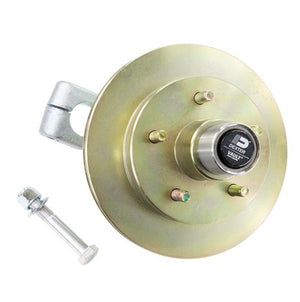 VERSA-FLEX TORSION ARM W/ HARDWARE KIT, 3.7K 5 ON 4.5, 545 H/R WITH VAULT, ZINC WITH 10" BRAKE ROTOR
