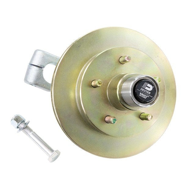 VERSA-FLEX TORSION ARM W/ HARDWARE KIT, 3.7K 5 ON 4.5, 545 H/R WITH VAULT, ZINC WITH 10" BRAKE ROTOR