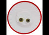 2.5" 2-1/2" PETERSON ROUND CLEARANCE / SIDE MARKER TRAILER LIGHT - RED LENS