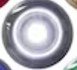 TECNIQ MINI CLEARANCE MARKER LIGHT 3/4" ROUND CLEAR LENS, WHITE LED W/ PIGTAIL & GROMMET 9" BULLET