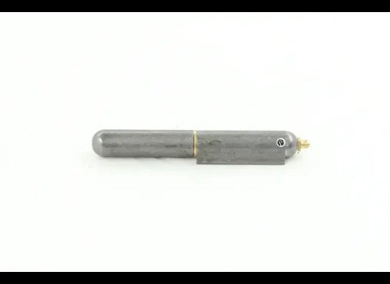WELD ON HINGE, 5-15/16" X 1/2" PIN DIAMETER, BRASS BUSHING, GREASEABLE STEEL