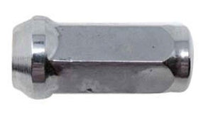 9/16"-18 60* LUG WHEEL CHROME NUT CLOSED END, ACORN WHEEL NUT 1.88" TALL