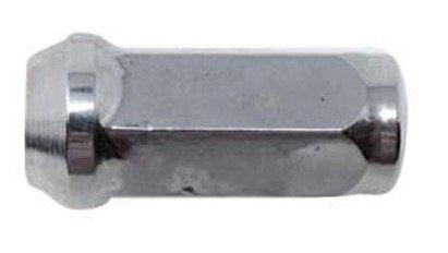9/16"-18 60* LUG WHEEL CHROME NUT CLOSED END, ACORN WHEEL NUT 1.88" TALL