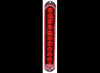 LED TRAILER COMBINATION TAIL LIGHT, STT - RED LENSE, 11 DIODE, 13-1/4" X 2-1/8"X1-7/16"