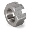 SUSPENSION HARDWARE HEX CASTLE NUT 3/4"-16, 6 SLOT, FOR SUSPENSION OR SPINDLE 10K GENERAL DUTY
