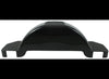 FULTON SINGLE AXLE BOAT TRAILER FENDER, BLACK PLASTIC, WITH STEPS - 13" WHEELS