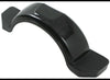 FULTON SINGLE AXLE BOAT TRAILER FENDER, BLACK PLASTIC, WITH STEPS - 14" WHEEL