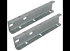 GALVANIZED STEEL BOLT ON FENDER BRACKETS FOR PLASTIC SINGLE AXLE FENDERS - QTY 2 - FULTON FENDER