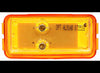 2-1/2" X 1-3/16" LED CLEARANCE AND SIDE MARKER LIGHT - SUBERSIBLE - 3 DIODE, AMBER LENS