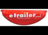 2-1/2" X 1-3/16" MARKER LIGHT OR CLEARANCE , RED LENS, INCANDESCENT