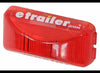 2-1/2" X 1-3/16" MARKER LIGHT OR CLEARANCE , RED LENS, INCANDESCENT