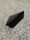 SURE-TRAC 3" FENDER STEP PLATE W/ 3/4" HOLE, BLACK - FRONT PLACEMENT