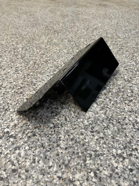 SURE-TRAC DS REAR STEP PLATE 6/7 WIDE, BLACK - REAR DS PLACEMENT DRIVER SIDE