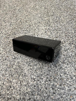 SURE-TRAC PS REAR STEP PLATE, BLACK - REAR PS PLACEMENT PASSENGER SIDE