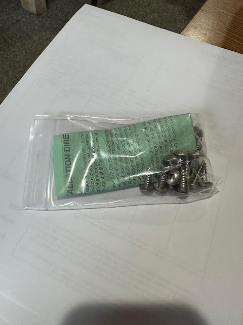 SNOWMOBILE SKI GUIDE, SLIDE, MAT STAINLESS STEEL SCREW KIT 3/4" - 24 PER PACK