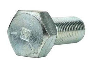 HEX WHEEL BOLT 9/16"-18 RIGHT HAND FINE THREAD, CONED