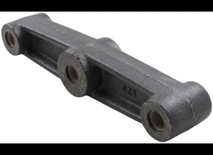 STRAIGHT EQUALIZER 8" , 9/16" HOLES FOR 1-3/4" WIDE DOUBLE EYE