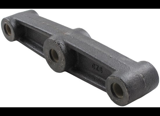 STRAIGHT EQUALIZER 8" , 9/16" HOLES FOR 1-3/4" WIDE DOUBLE EYE