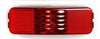 4" X 1.25"X1.15" RECTANGLE RED MARKER LIGHT, 2 PIN, 1 DIODE LED
