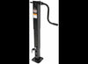 RAM SQUARE DIRECT WELD ON JACK, SPRING RETURN DROP LEG, 28-3/4" LIFT 12K LIFT , 12K SUPPORT,