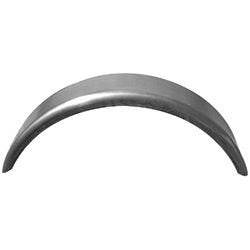 SINGLE AXLE STEEL SMOOTH FENDER 10-3/4"X36"X18" - UNPAINTED
