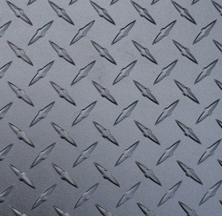 BLACK ATP ALUMINUM TREAD PLATE SHEET / PANEL .025"X48"X96"