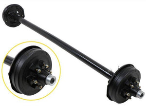 D60 DEXTER 5.2K AXLE, ELEC BRAKES, 6X5.5 HF 80" , SC 62", STRAIGHT, EZ-LUBE