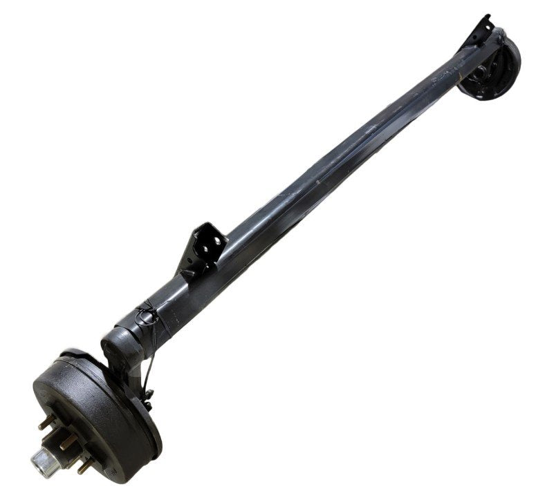 #10 TORFLEX DEXTER 3.5K TORSION AXLE, ELEC BRAKES, 5X4.5 HF 95.5" , OB 78.5" , 22.5* UP, EZ-LUBE