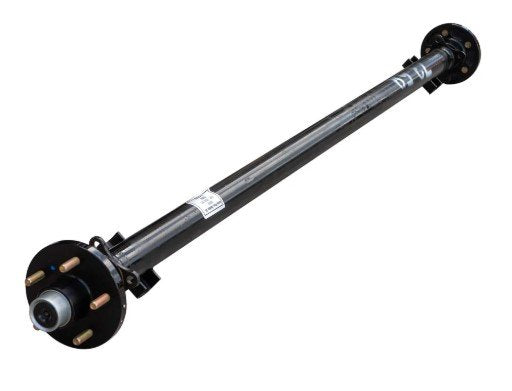 LIPPERT AXLE 3.5K, IDLER HUBS, 5X4.5, HF 93" , SC 80" , STRAIGHT, EZ-LUBE